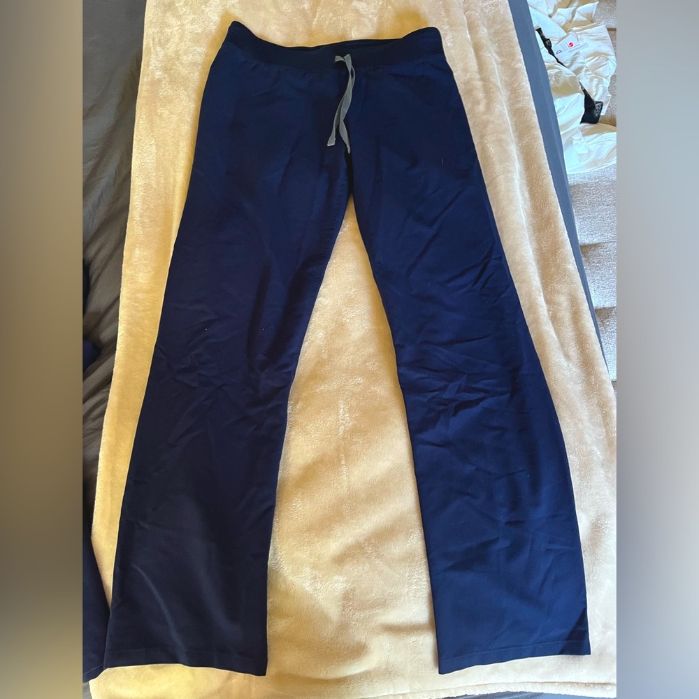 Figs scrub bottoms navy blue